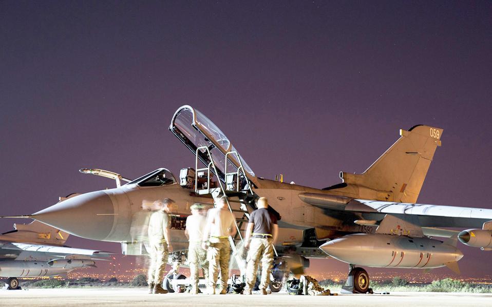 RAF bombers on standby in Cyprus