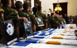 Remains of identified soldiers to be returned to Greece from Cyprus