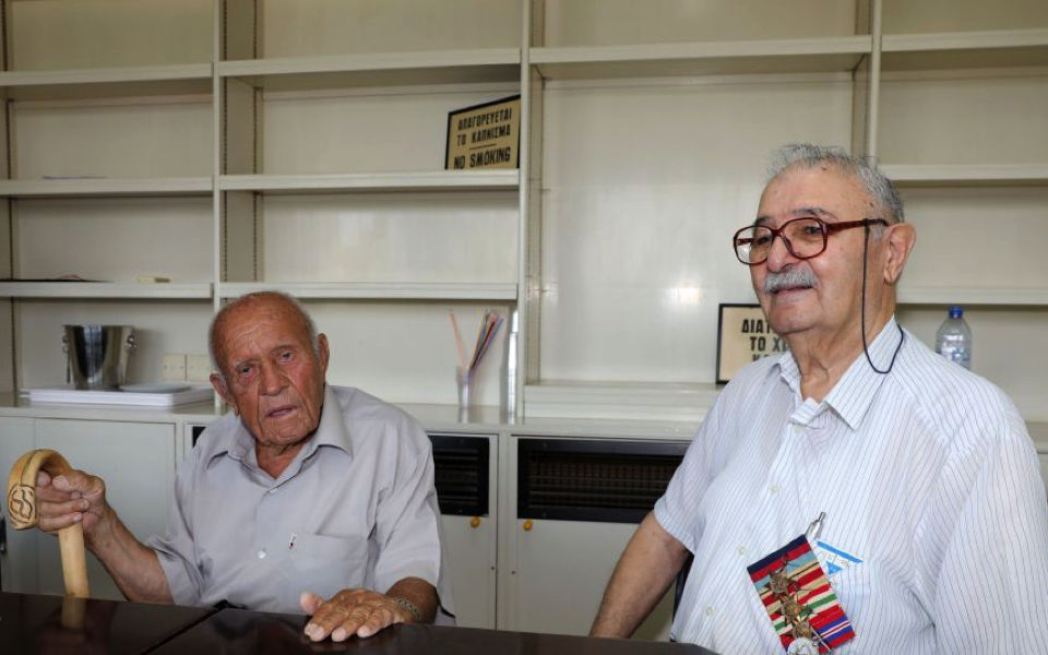 Two Cypriot WWII veterans reunite after 70 years
