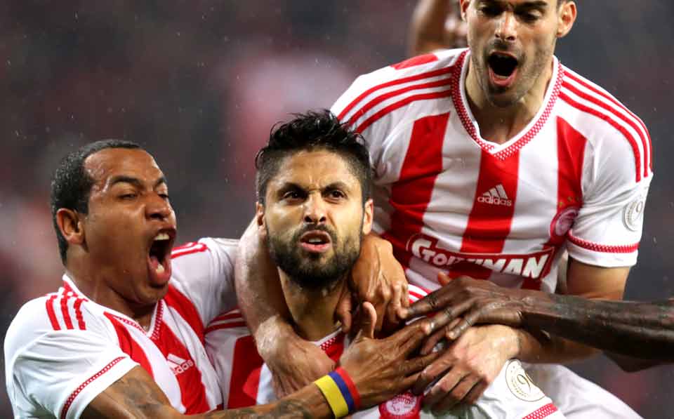 Da Costa and Ideye give Olympiakos derby win over Panathinaikos