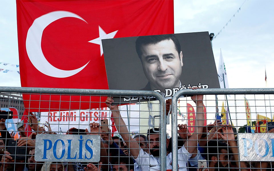 Europe’s human rights court calls on Turkey to release Demirtas