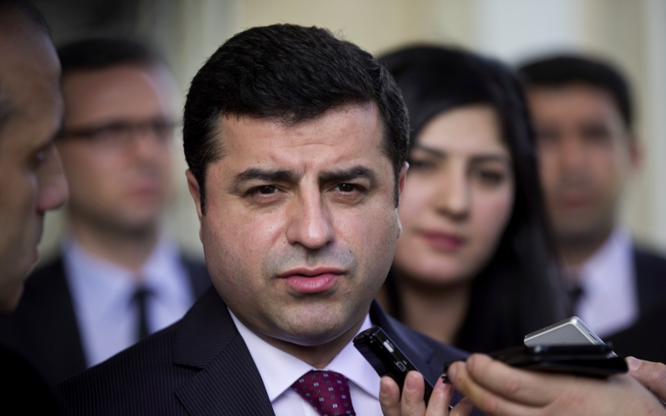 Europe ignoring Turkey crackdown in bid for refugee deal, Kurdish party chief says