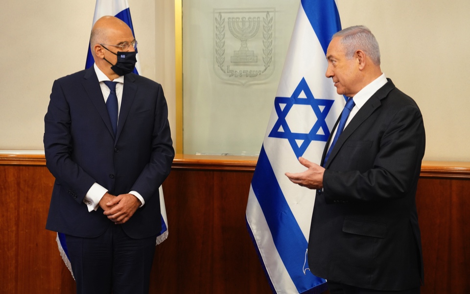 Turkey’s East Med activities a threat to all states in region, says Dendias during Israel visit