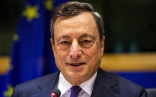 ECB chief Draghi rules out Greece joining QE soon