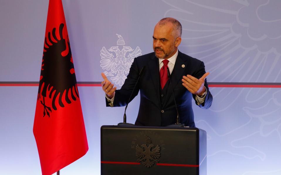 Albanian PM insists Cham claims must be put on the table