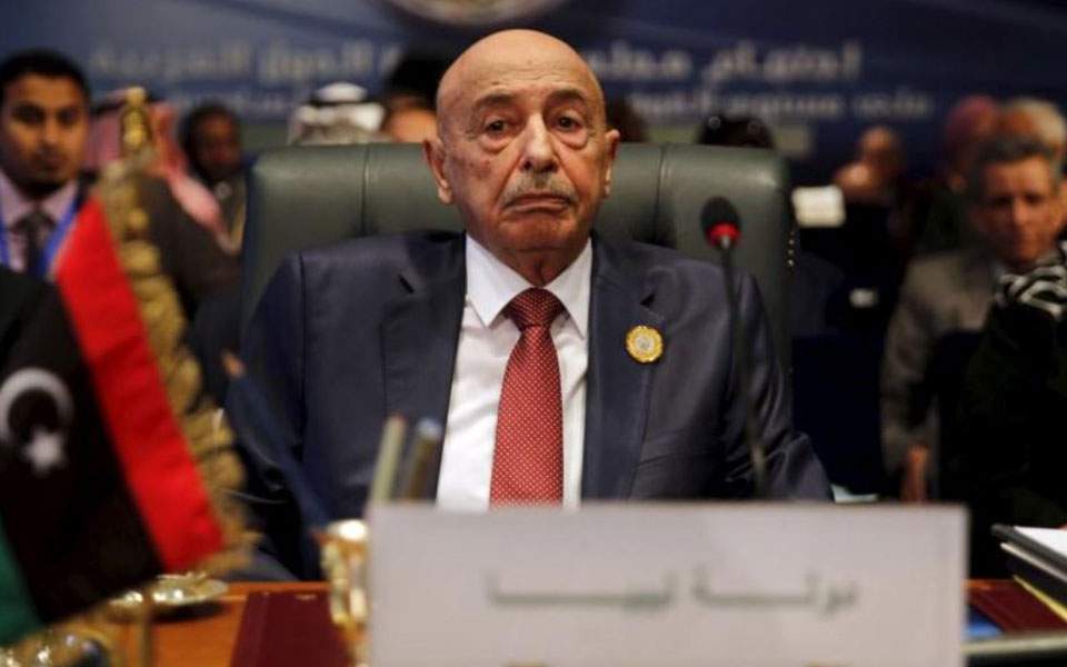 Libya Parliament speaker denounces Turkey pact