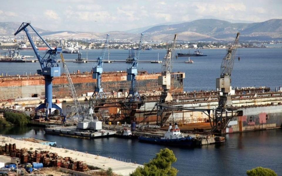 First vessel in years docks at Elefsis Shipyards for repairs