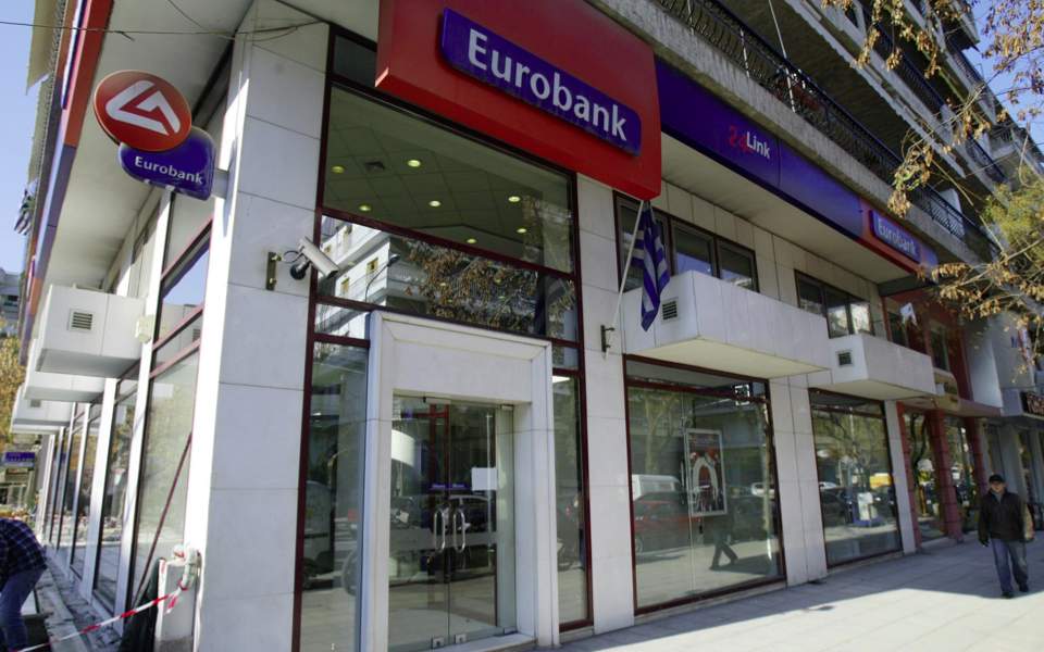 Eurobank grows 2019 profit, loan-loss provisions ease