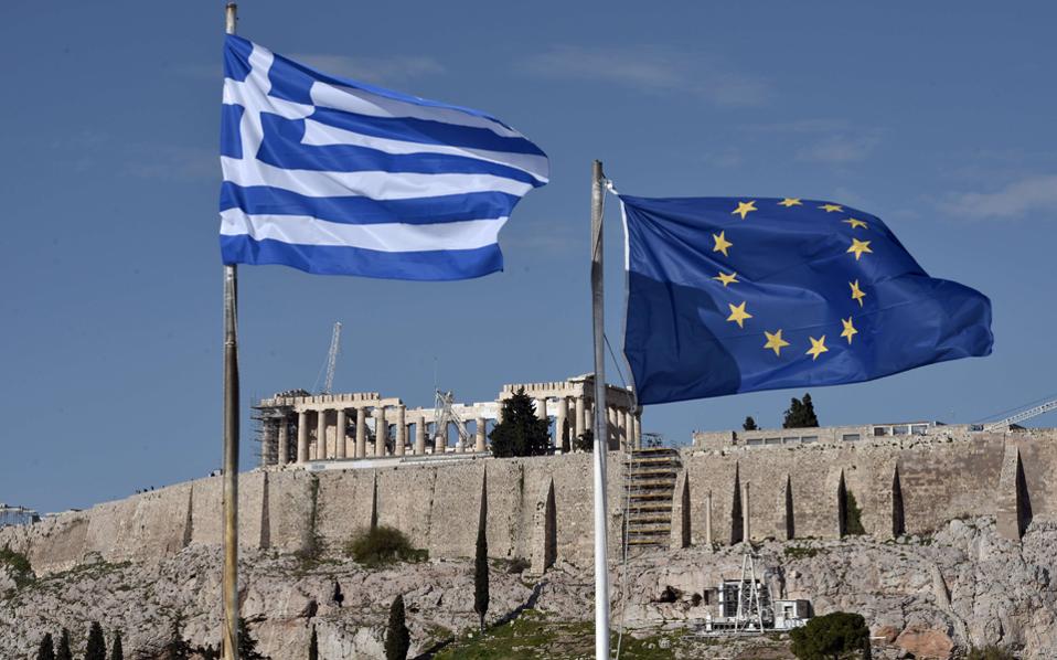 The support Greece gets from the EU and the US