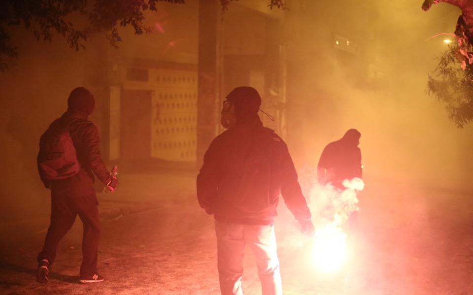 Sixteen held over clashes in wake of November 17 march