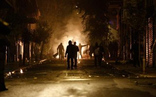 Clashes break out in Exarchia, again