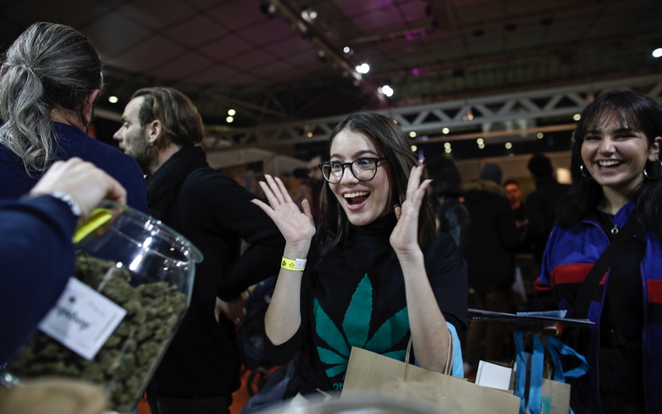 Cannabis trade show held in Athens