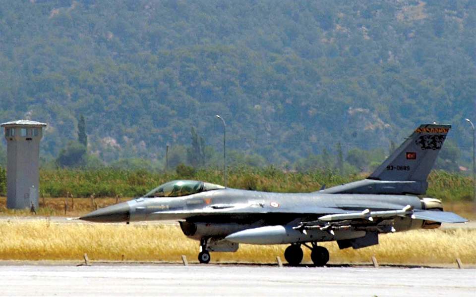 New overflight in Aegean by Turkish jets