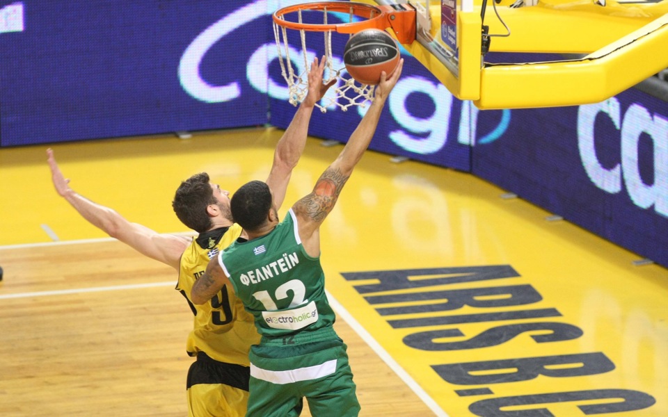 Green hoopsters recover to beat Aris away