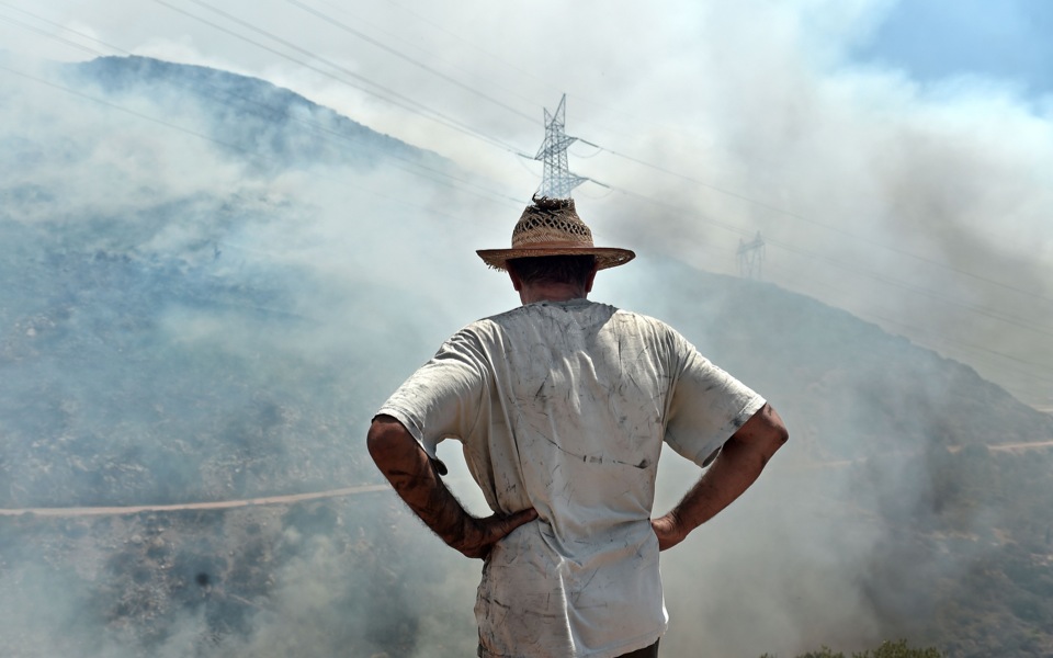 Two beekeepers arrested in Hymettus fire