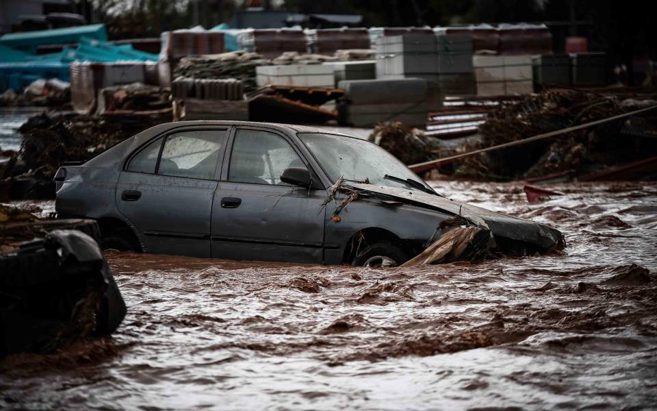 Greek capital floods leave at least 3 dead; roads, homes inundated