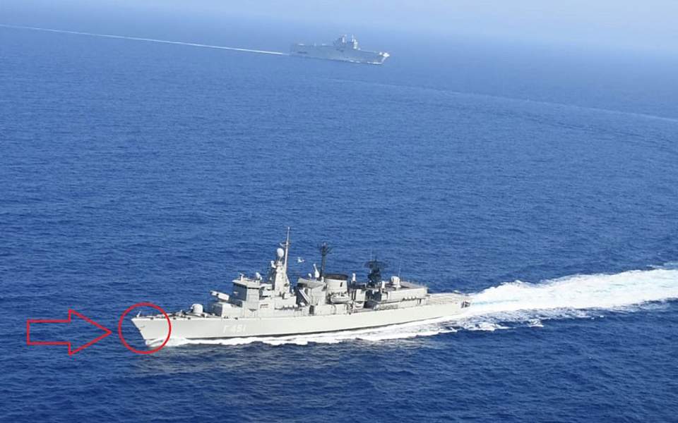 Greek and Turkish warships in ‘mini collision,’ says defense source