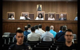 Golden Dawn trial judges ponder suspensions