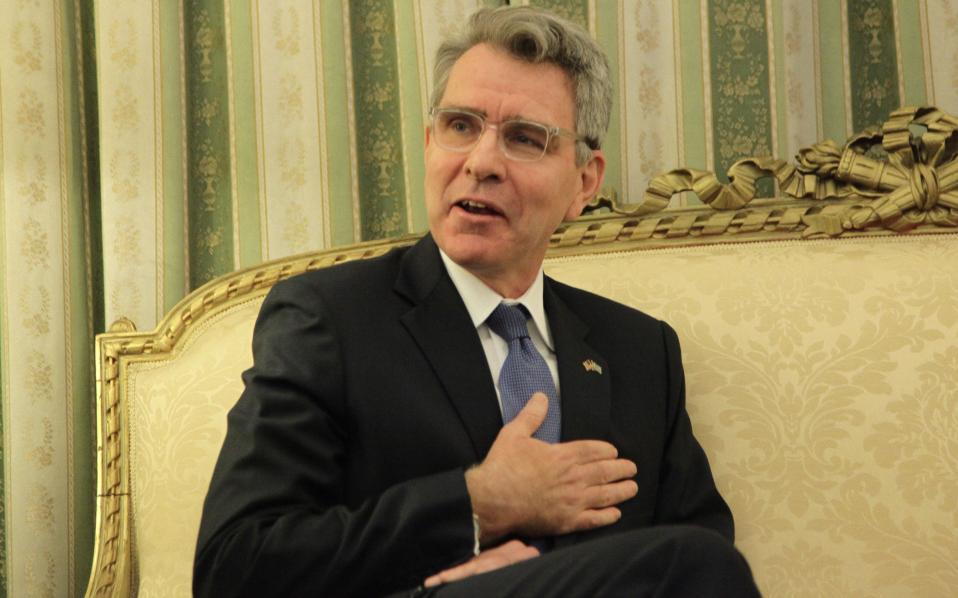 US Ambassador Pyatt: Greece at nexus of volatile region