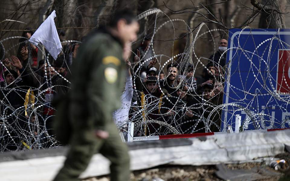 Minister, Frontex’s Leggeri at Kastanies border crossing
