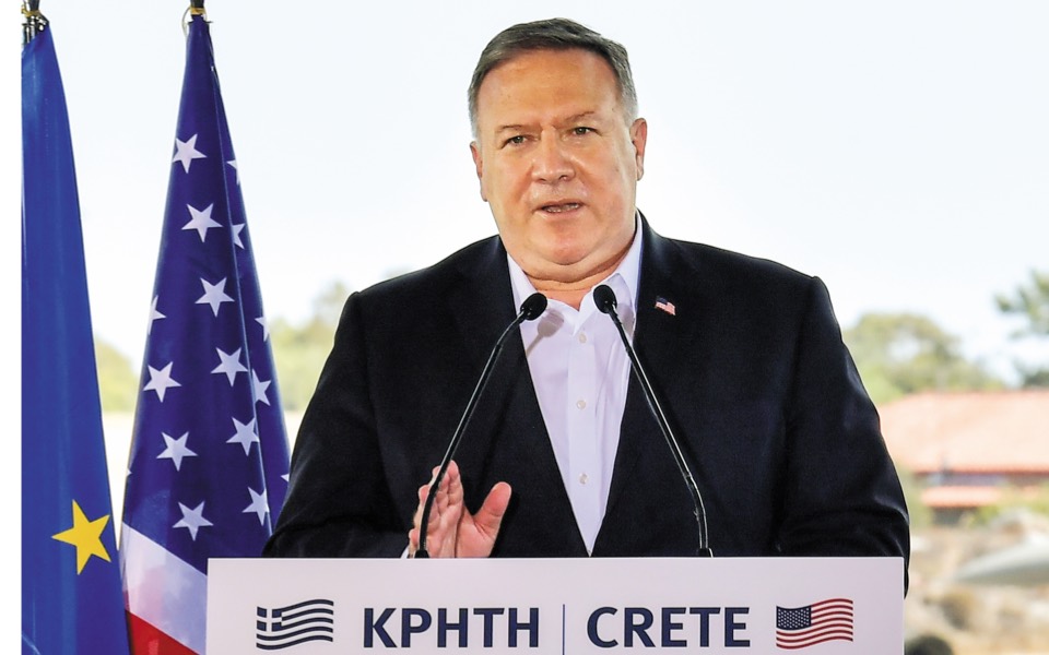 Pompeo sees window of opportunity for dialogue, in Kathimerini interview