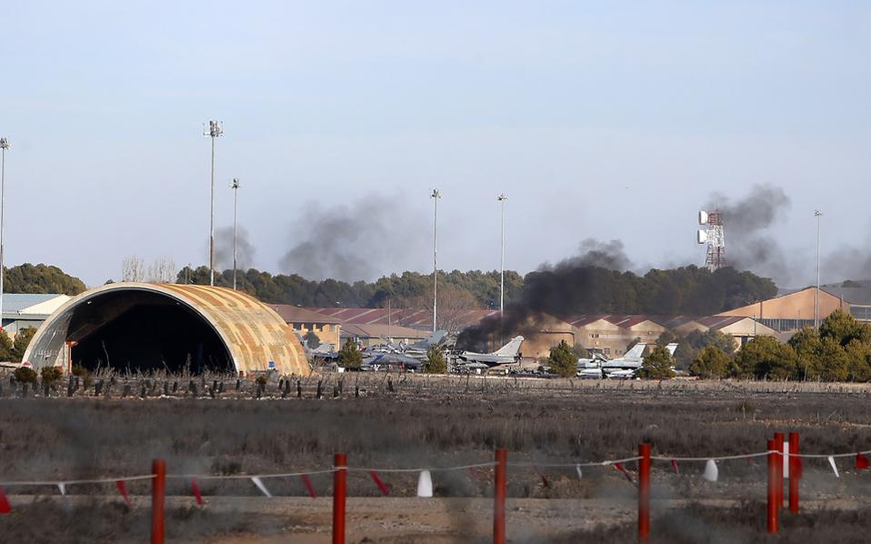 Error in settings led to Greek F-16 jet crash in Spain
