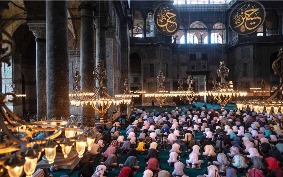 Greek archaeologists express concerns to UNESCO over Hagia Sophia