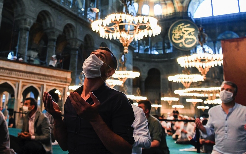 Greeks in Istanbul see Hagia Sophia conversion as Erdogan survival move