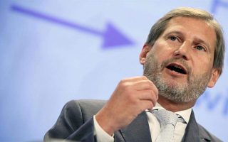 Hahn sees solution to FYROM name dispute in next two weeks