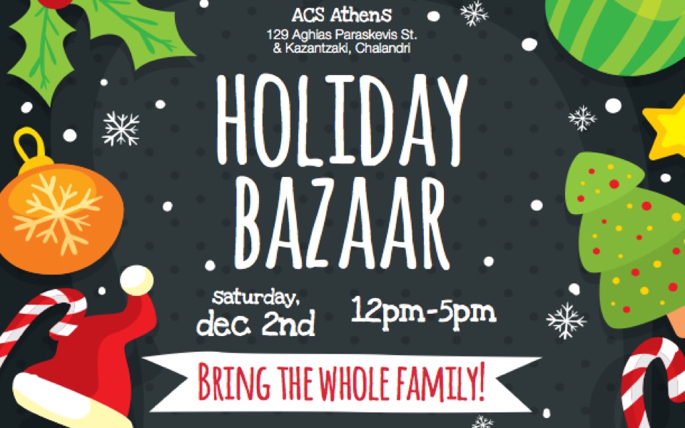 ACS Holiday Bazaar | Athens | December 2