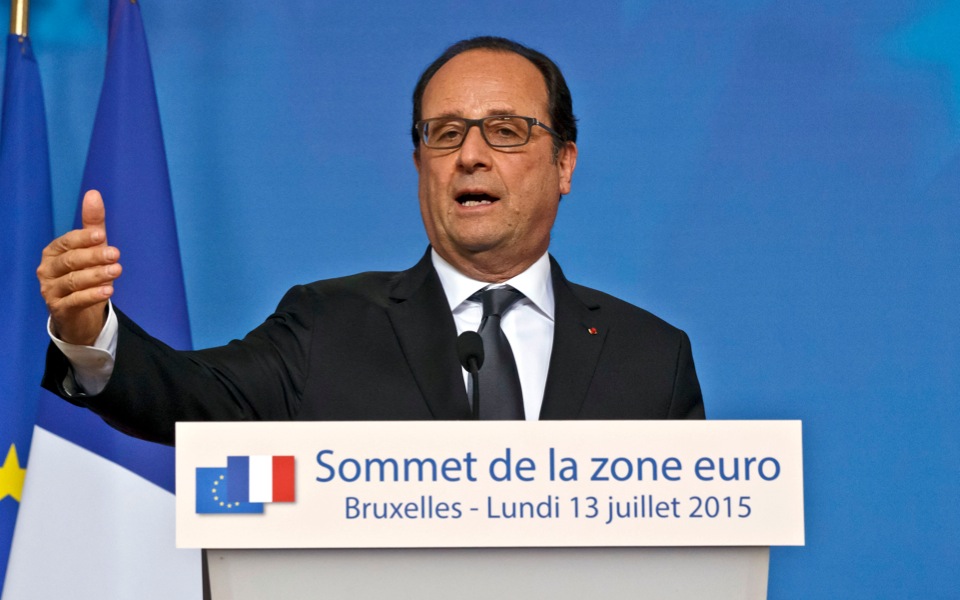 Hollande hails Tsipras’s ‘courageous choice’