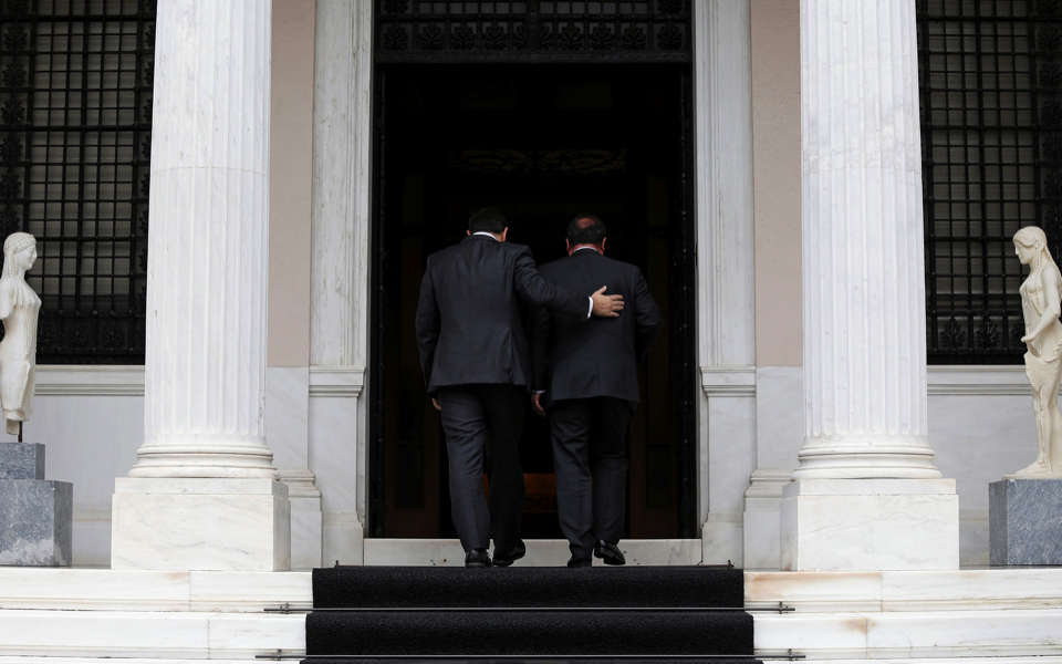 Former French president hails Greece’s progress