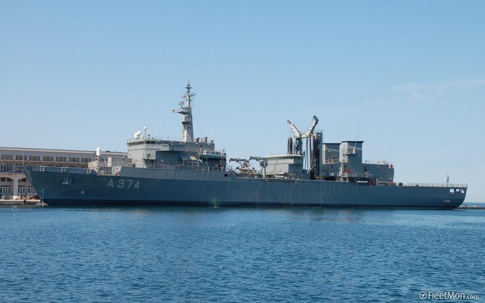 Navy cadets heading to Egypt on Greek warship