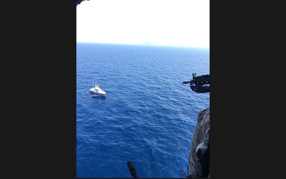 Three arrested in coast guard drug bust off Lesvos