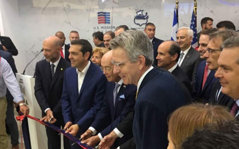 America can help Greece’s recovery, PM says at opening of US pavilion at TIF