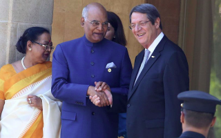 india-president-in-nicosia-for-talks
