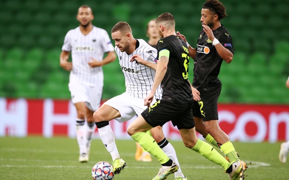 PAOK pays for its missed chances in Russia