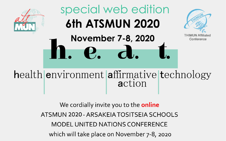 600 students in the role of ‘diplomats’ at the 6th ATSMUN (Web edition)