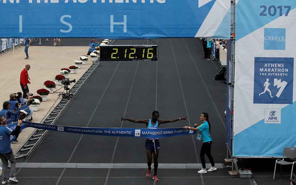 Kalalei wins Athens Marathon amid Kenyan sweep of top 5