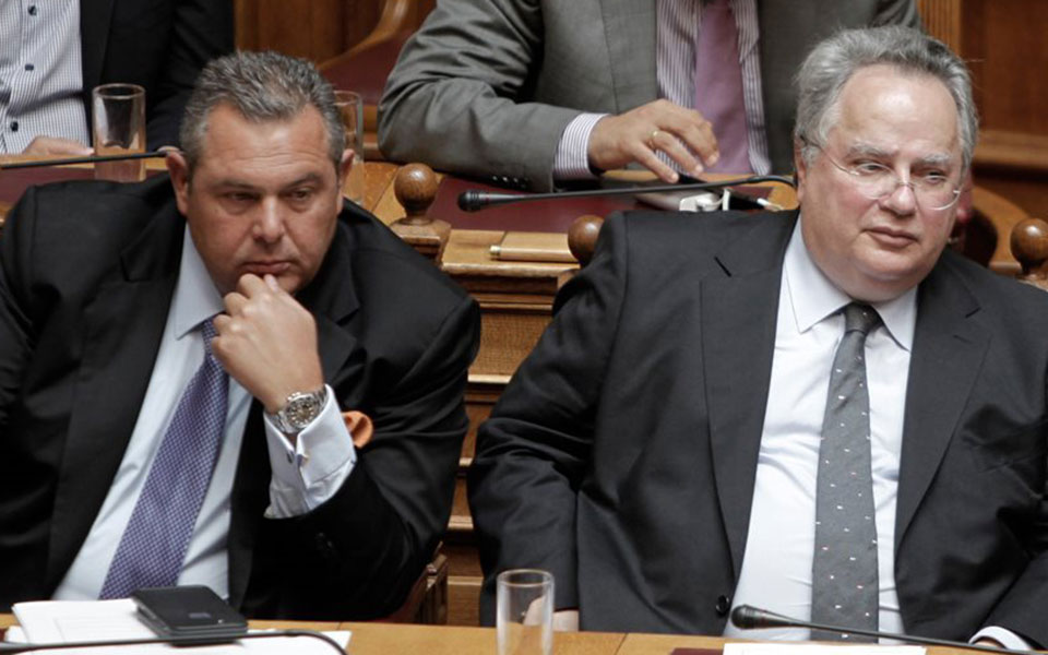Kammenos: President, party leaders could block FYROM name deal