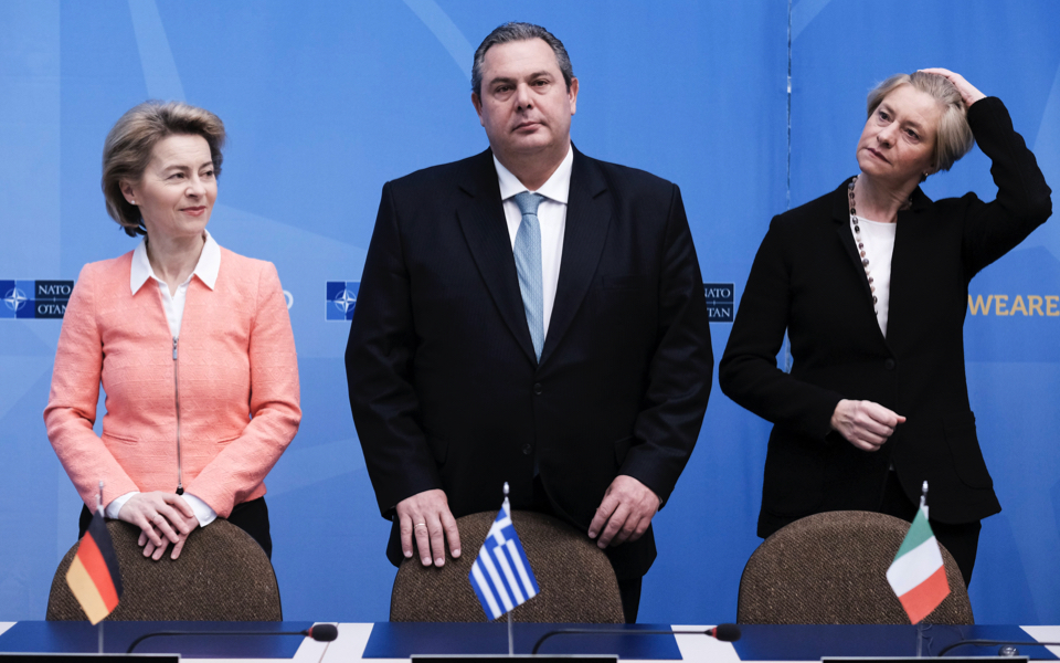 Report tweeted by Kammenos suggests ‘immediate response’ to any violation of Greek sovereignty