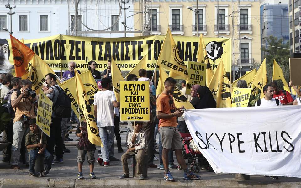 Anti-racism rallies held ahead of anniversary of Fyssas stabbing