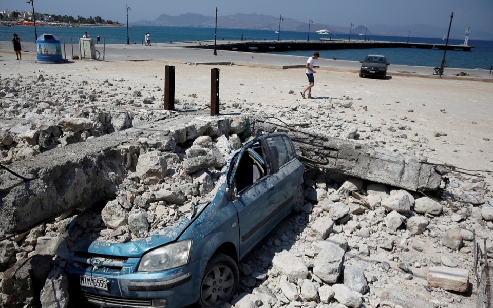 Kos dusts itself off after deadly quake hits island