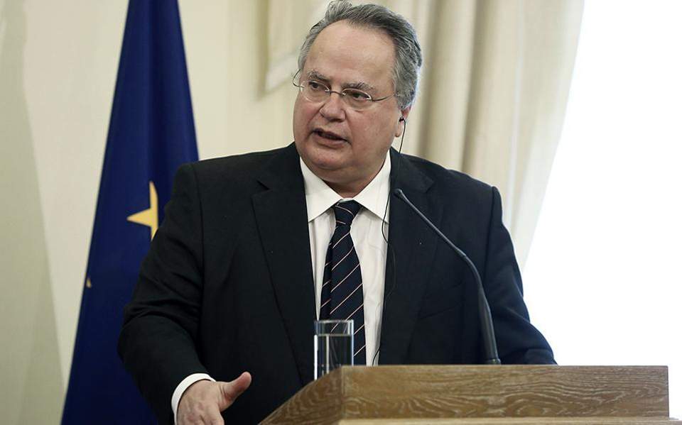 Kotzias says Greece ‘daring, serious’ ahead of FYROM talks