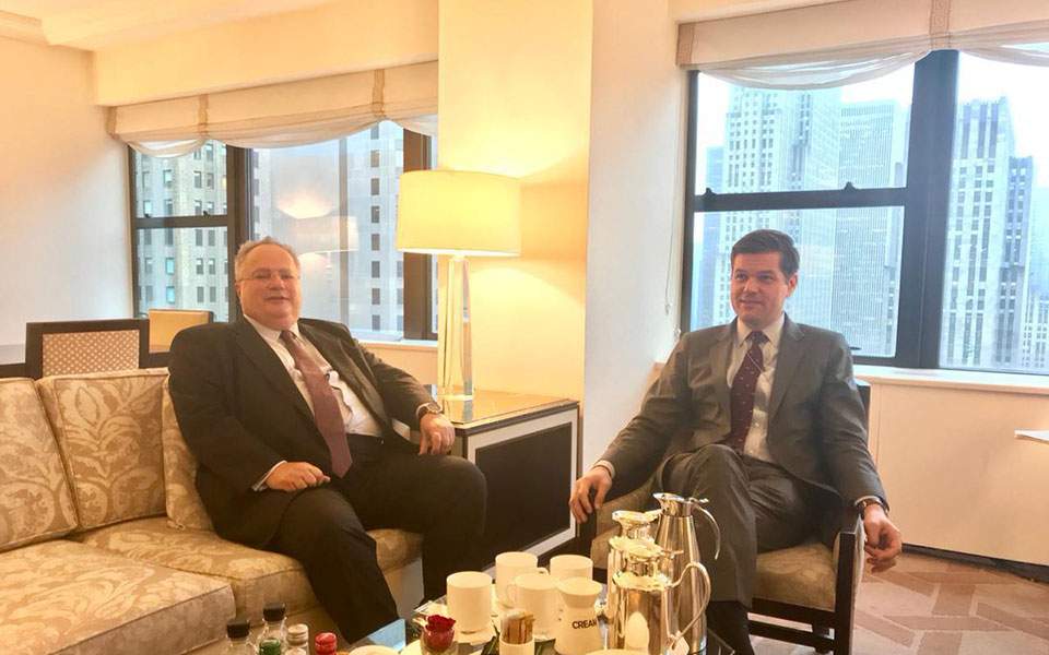 Kotzias, Mitchell discuss East Med cooperation