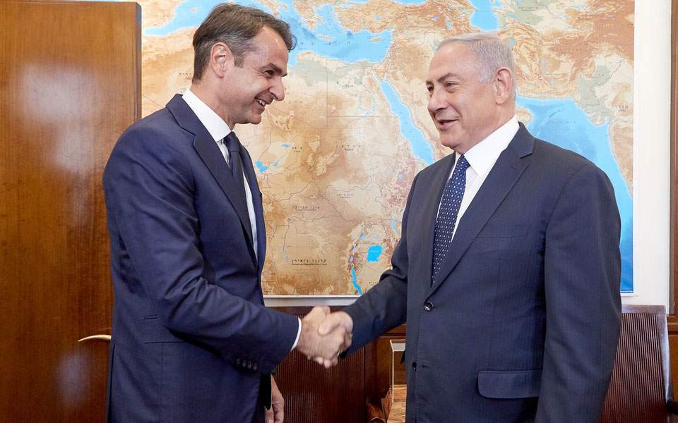 Mitsotakis, Netanyahu discuss Med developments