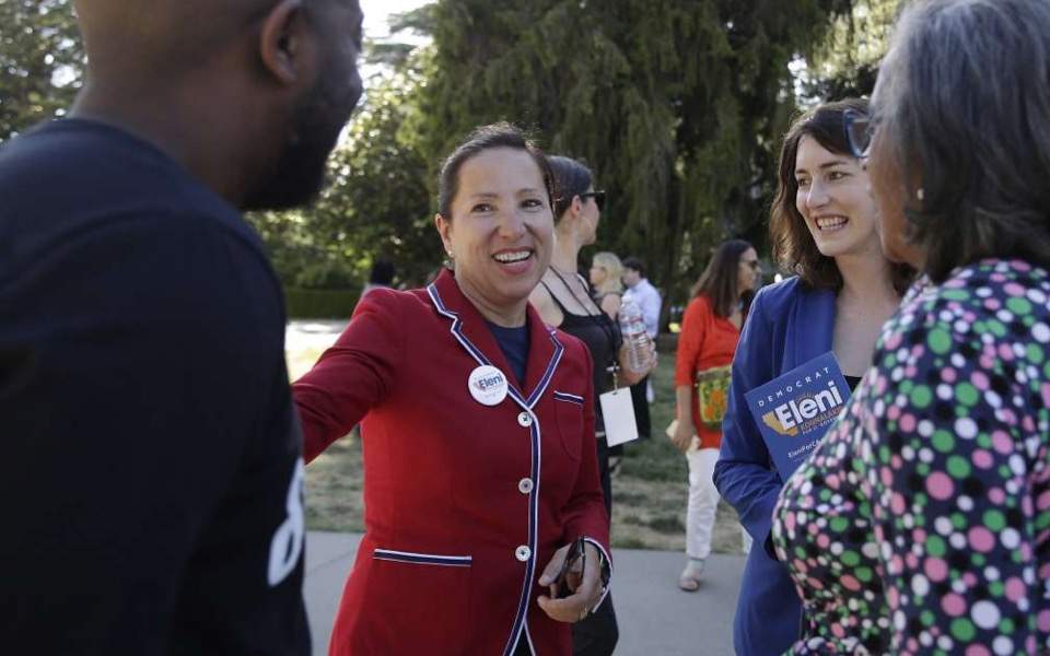 Greek-American candidate Kounalakis leads in race for California office