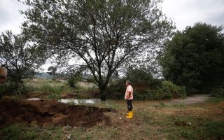 Storms deal blow to farms in northern Greece