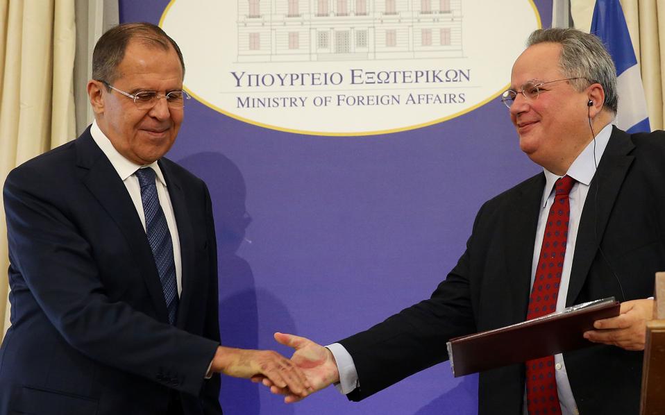Lavrov: Russia appreciates Greece’s position on Western sanctions