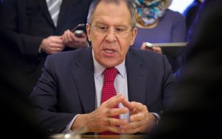 Lavrov arrives in Athens for talks on Tuesday